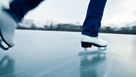 Ice-skating track